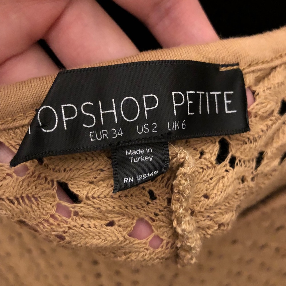 TopShop crop sweater - Picture 2 of 4